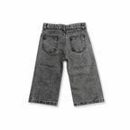 Grey Floral Jeans (DG049)