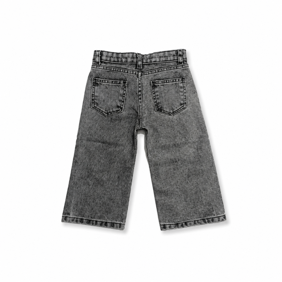 Grey Floral Jeans (DG049)