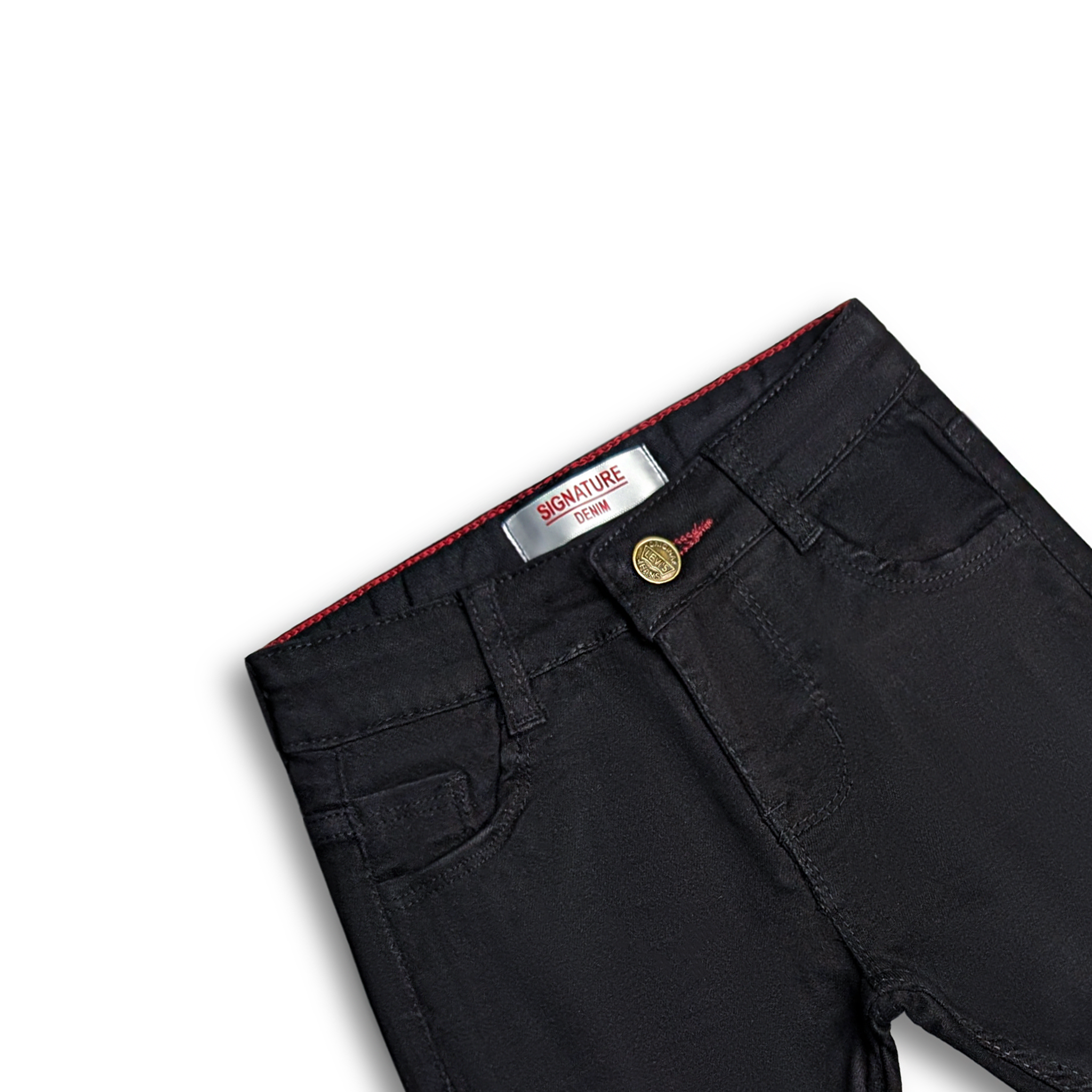 Midnight Edge Denim Shorts