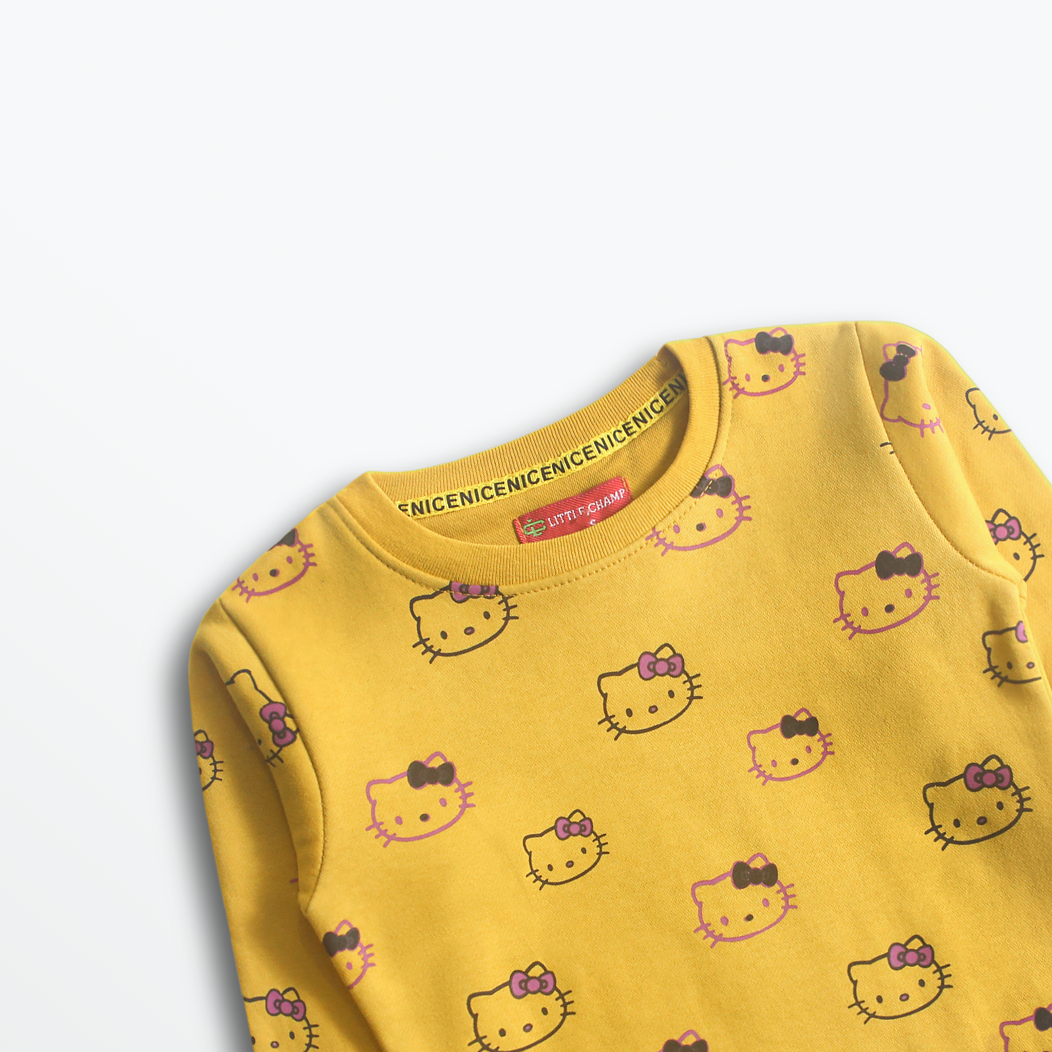 Sunshine Kitty Fleece Set