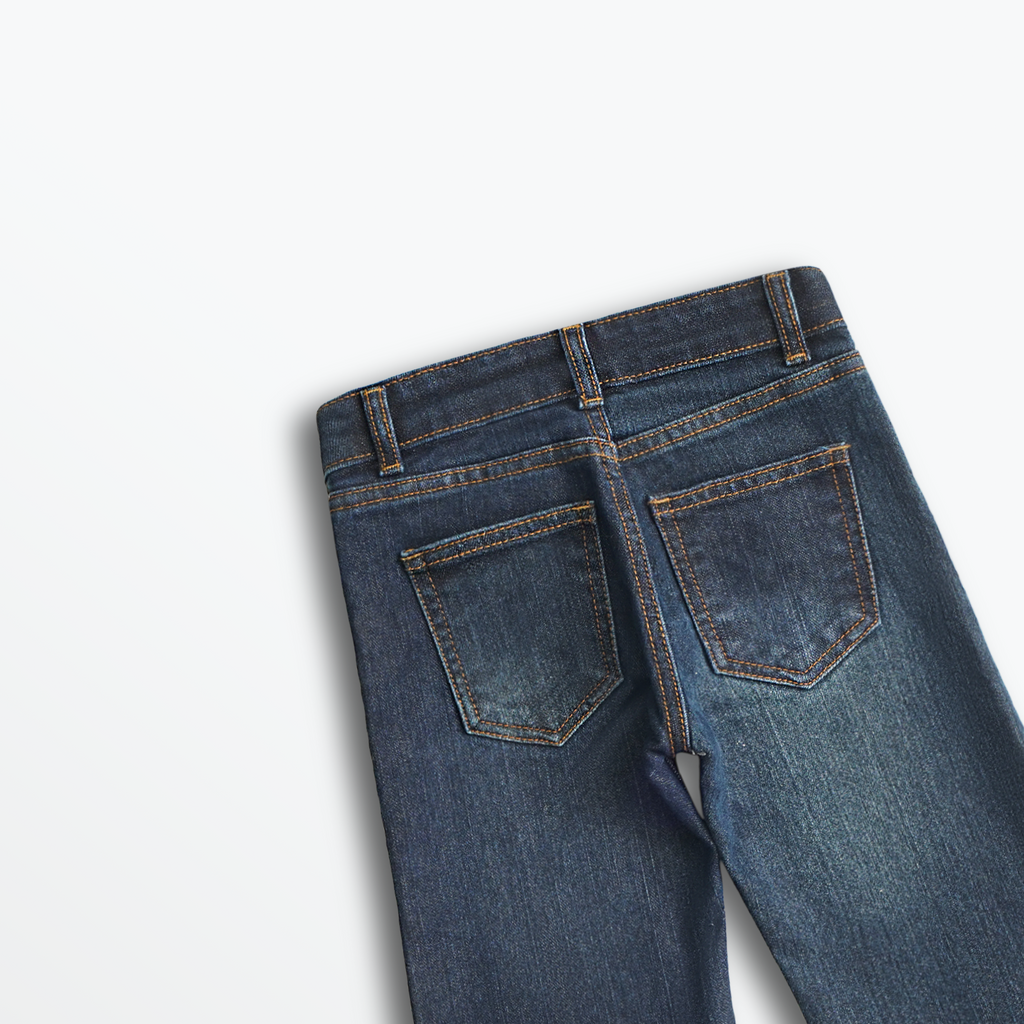 Midnight Daisy Denim Pants (DG024)