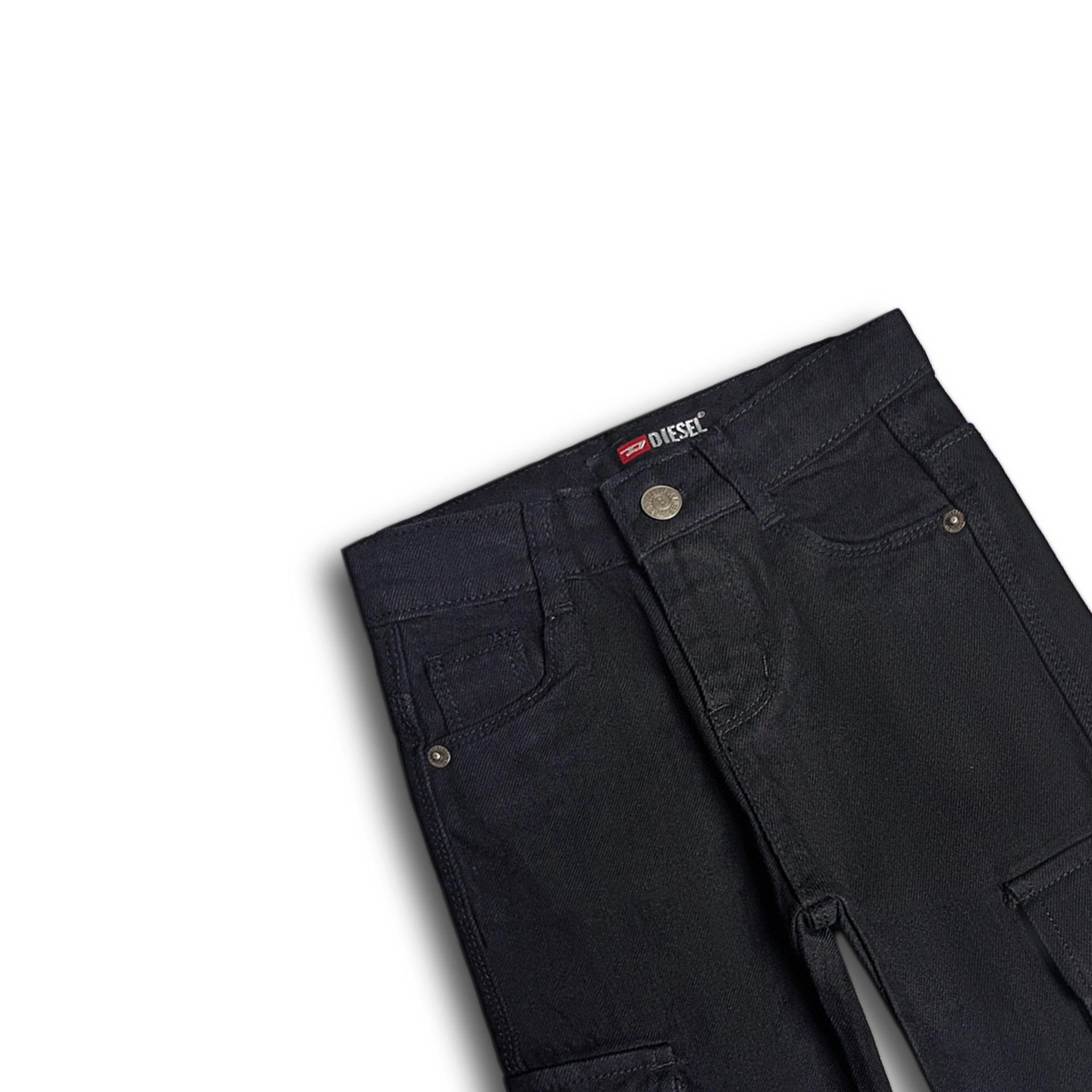 Midnight Black Denim Shorts