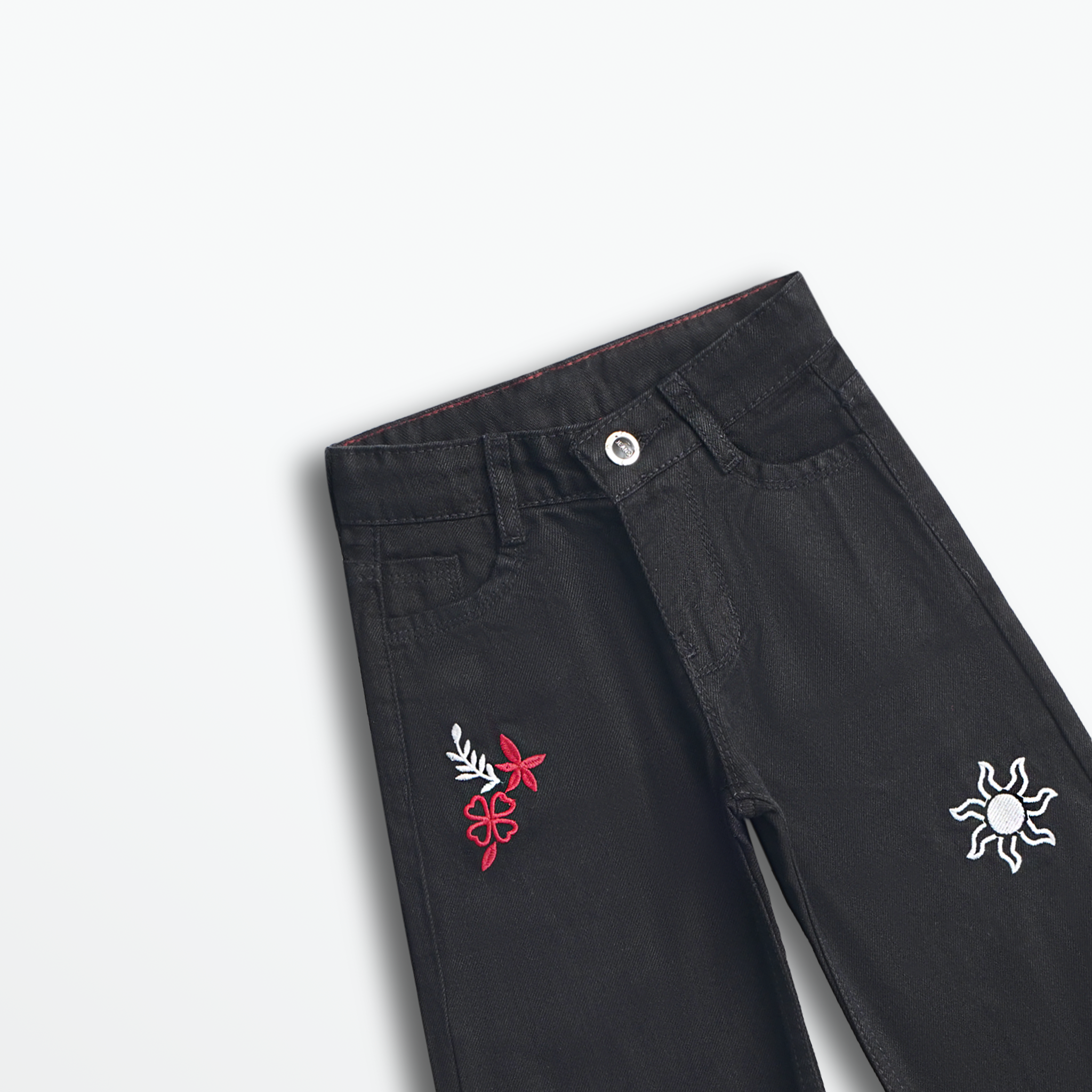 Midnight Butterfly Denim Pants(DG028)