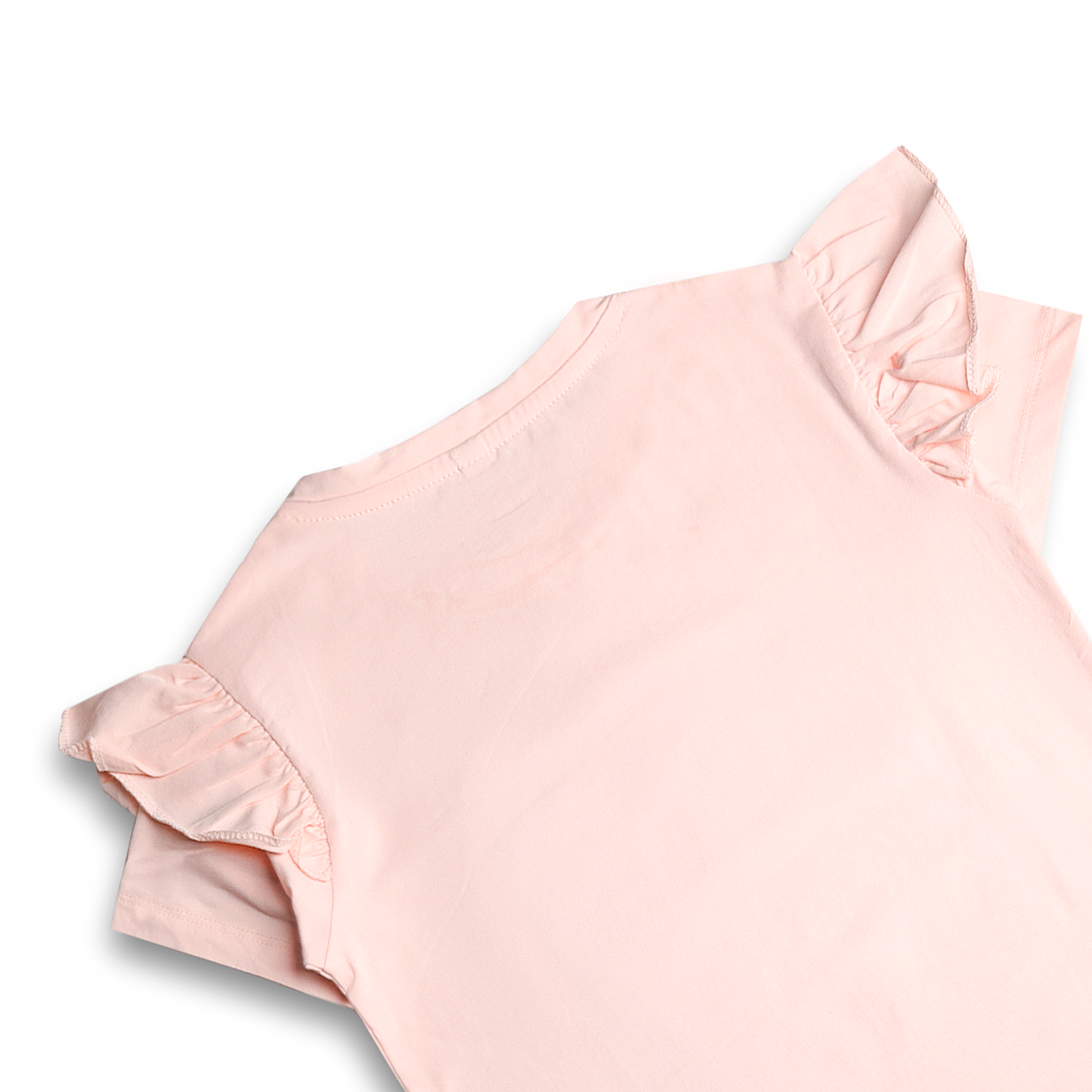 Blush StarSpark Ruffle Tee