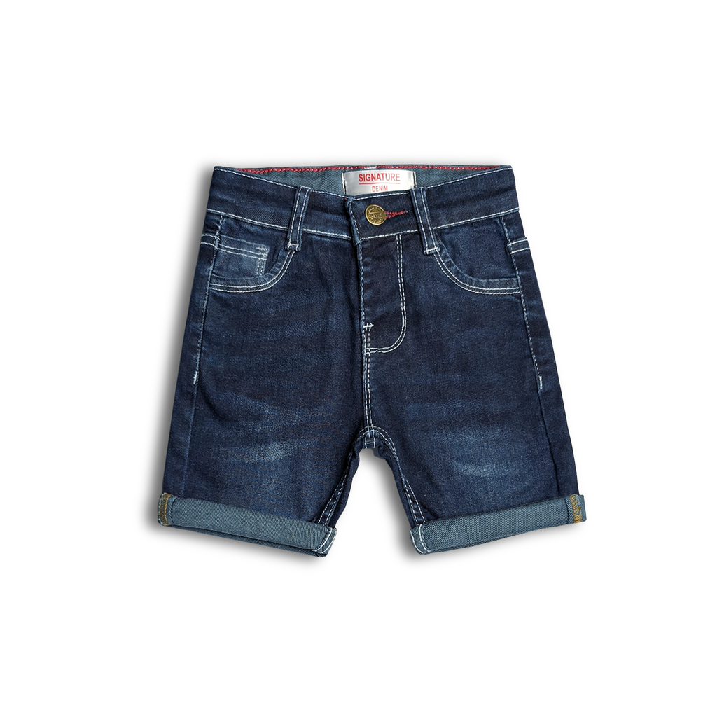 Indigo Rush Denim Shorts