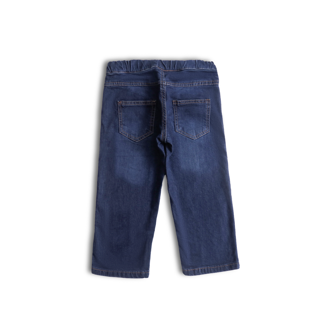Classic Comfort Drawstring Jeans  (#d103)