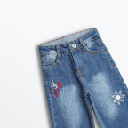 Butterfly Bloom Denim Pants (DG027)