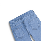 Rainbow Bloom Denim Shorts