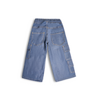 Adventure Kids Denim Cargo Pants (DB 185)