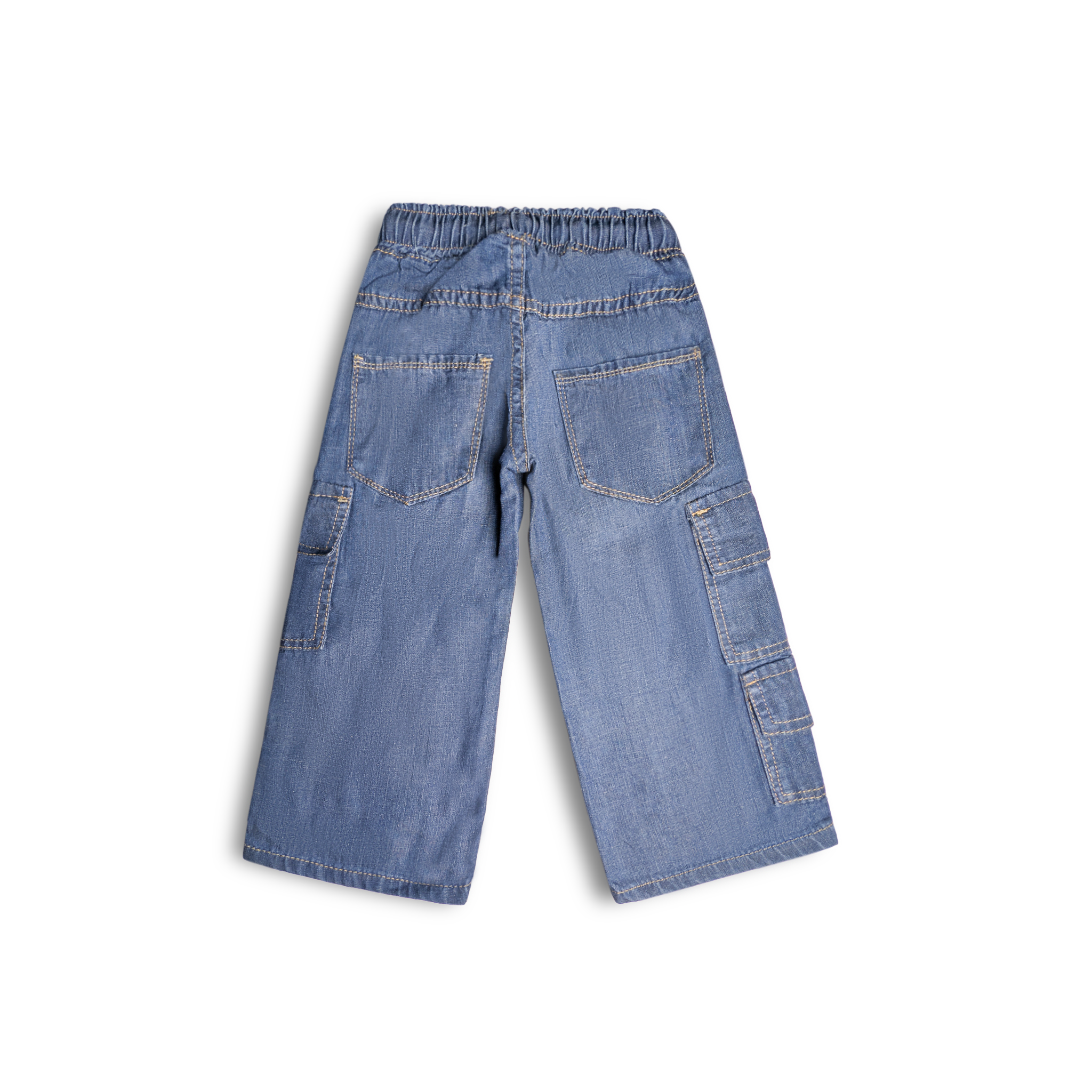 Adventure Kids Denim Cargo Pants (DB 185)