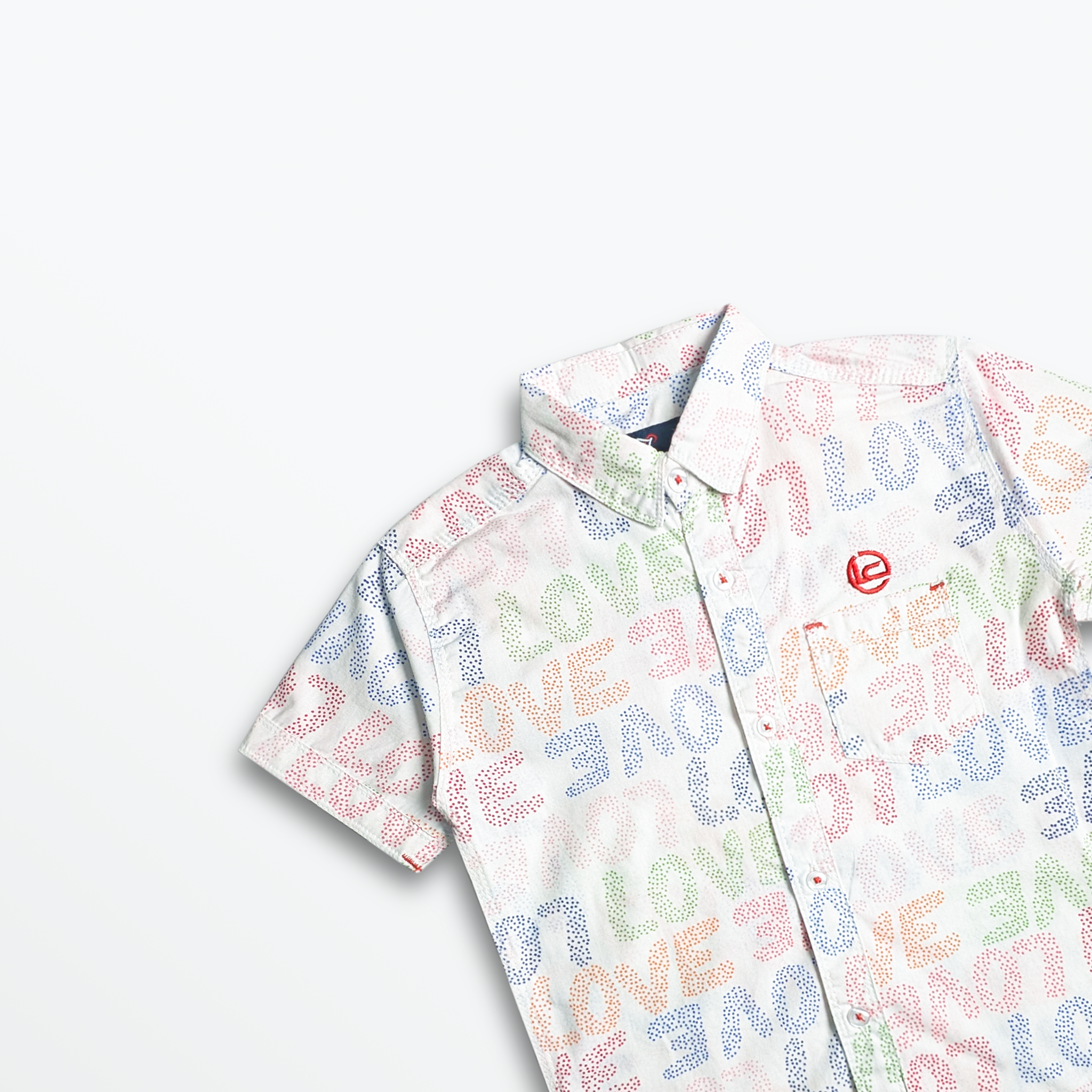 Love Dots Button Down Shirt