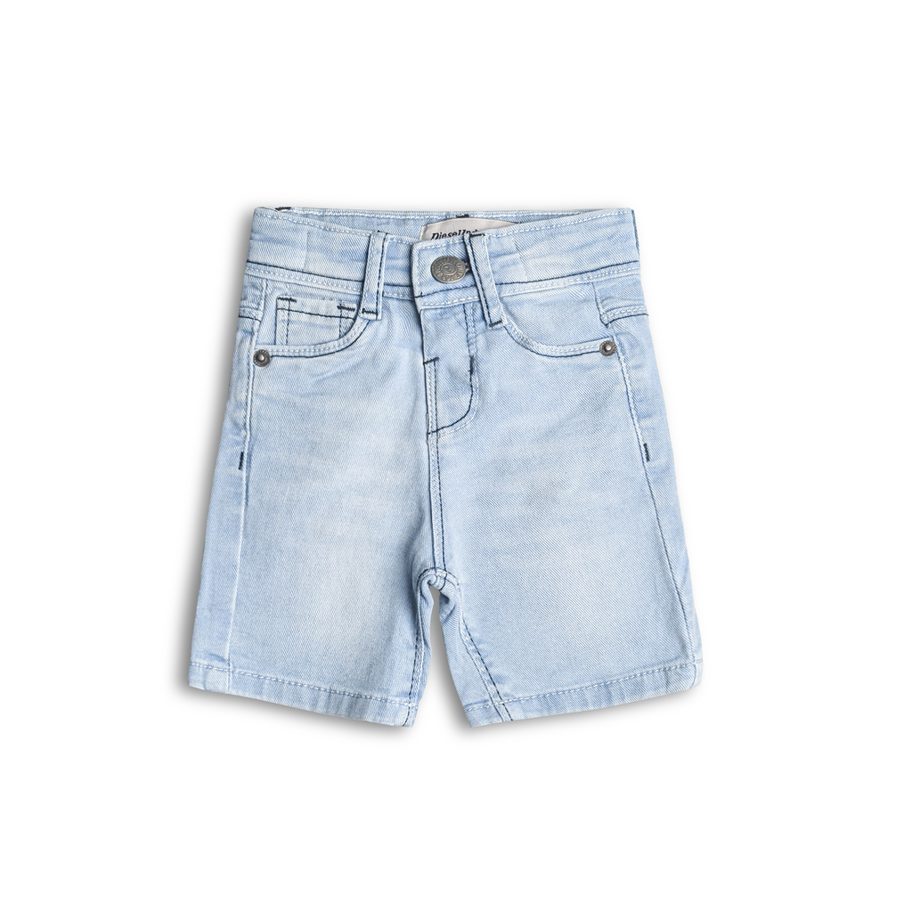 Sky Blue Denim Shorts