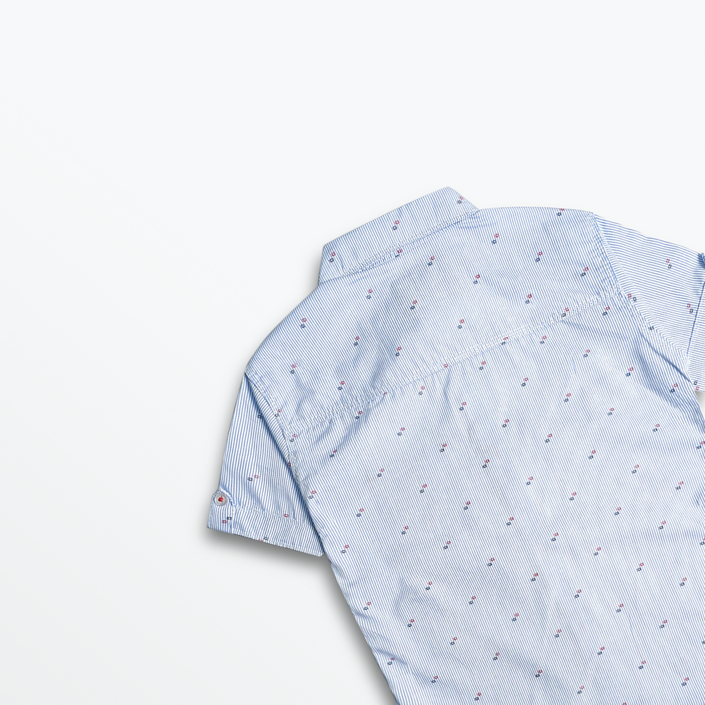 Skyline Stripe Mini Shirt