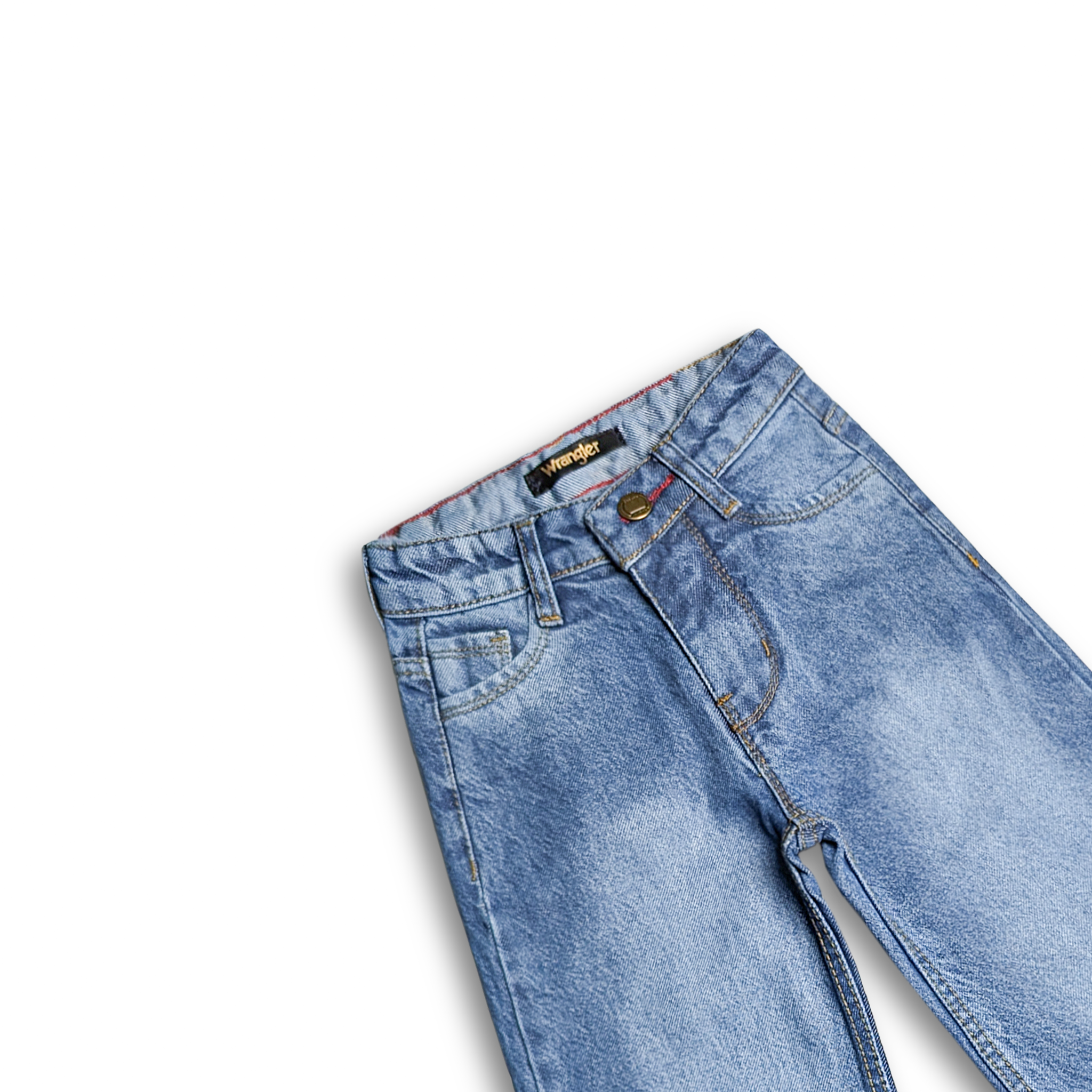 SunnySpark Embroidered Denim Capri (DG045)