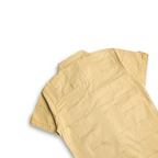 Golden Grid Crest Shirt
