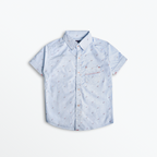 Skyline Stripe Mini Shirt