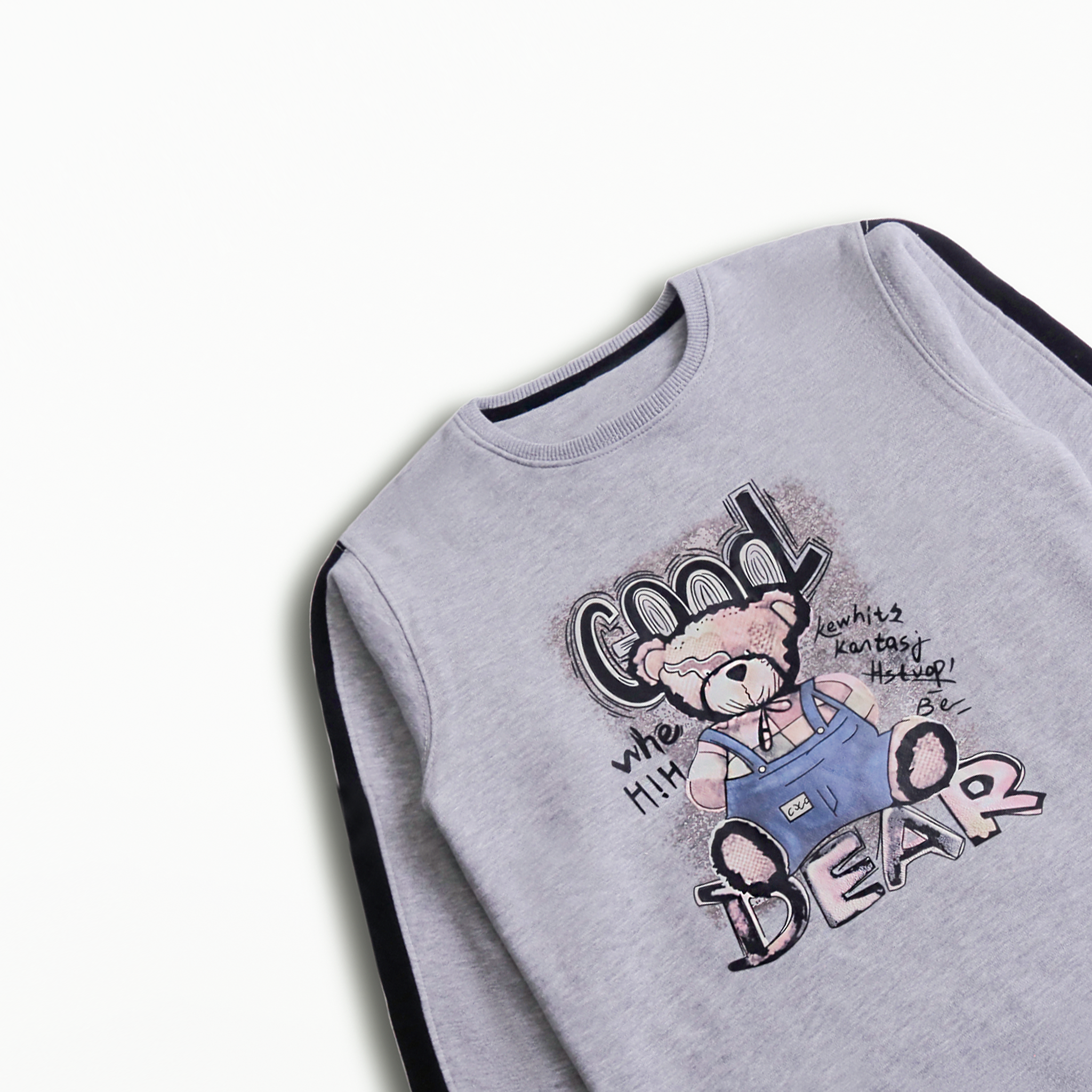 Imported Teddy Scribble Street Sweatshirt