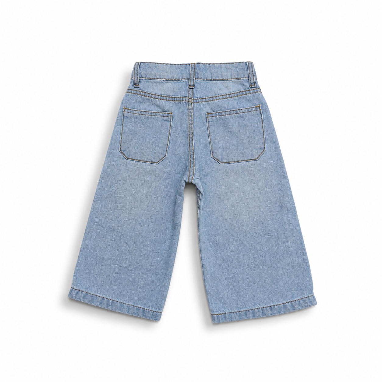 Sky Blue Classic Baggy Denim Pant (DB187)