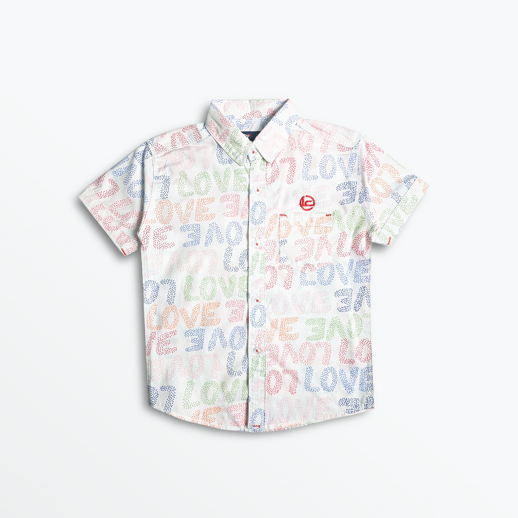 Love Dots Button Down Shirt