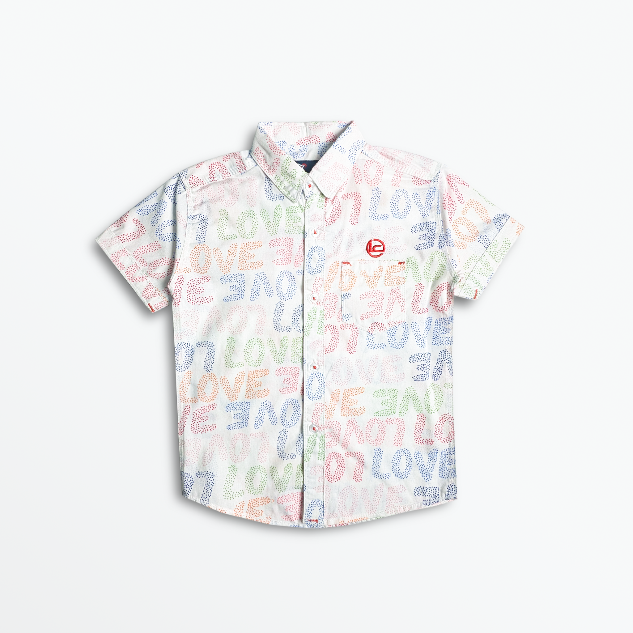 Love Dots Button Down Shirt