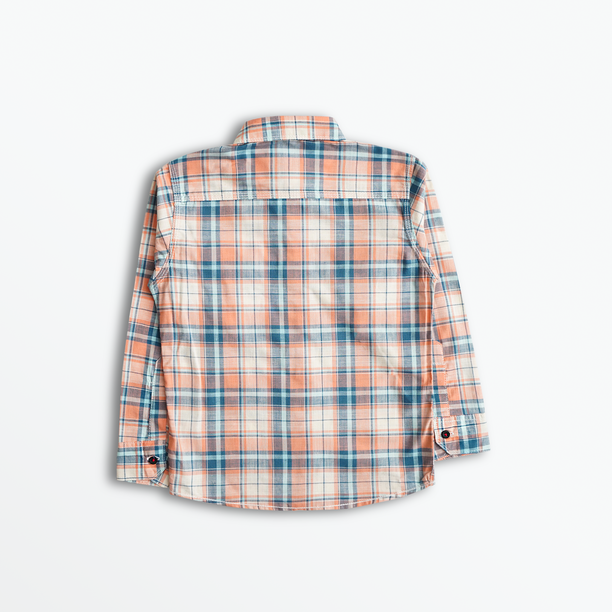 Sunset Harbor Plaid Shirt