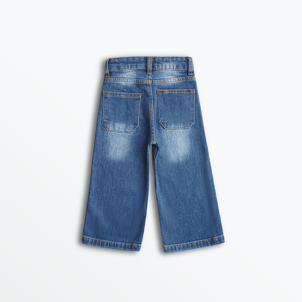 Butterfly Bloom Denim Pants (DG027)