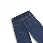 Midnight Daisy Denim Capri (DG047)