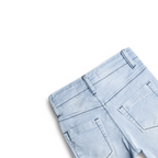 Sky Blue Denim Shorts