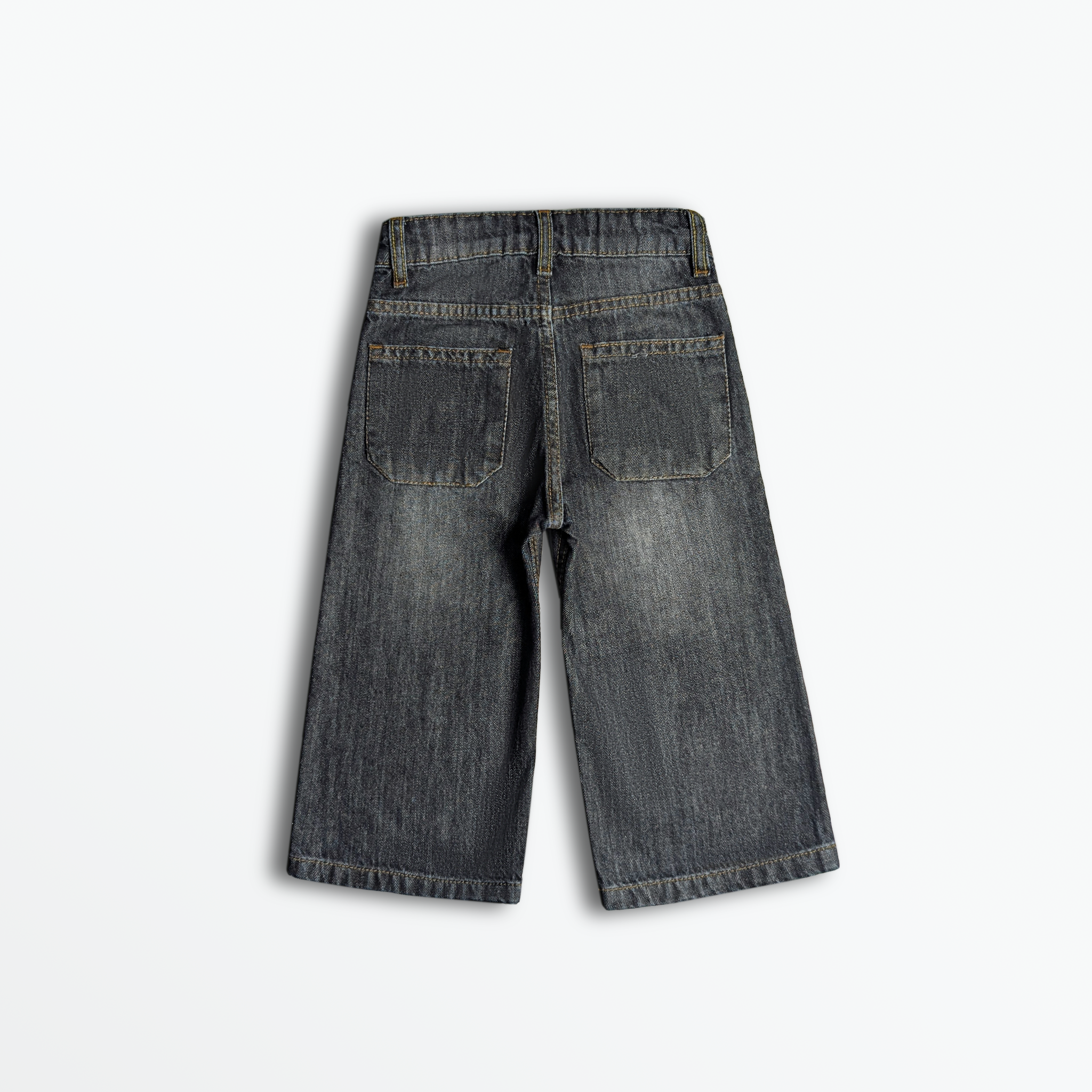 Midnight Bloom Embroidered Denim (DG035)