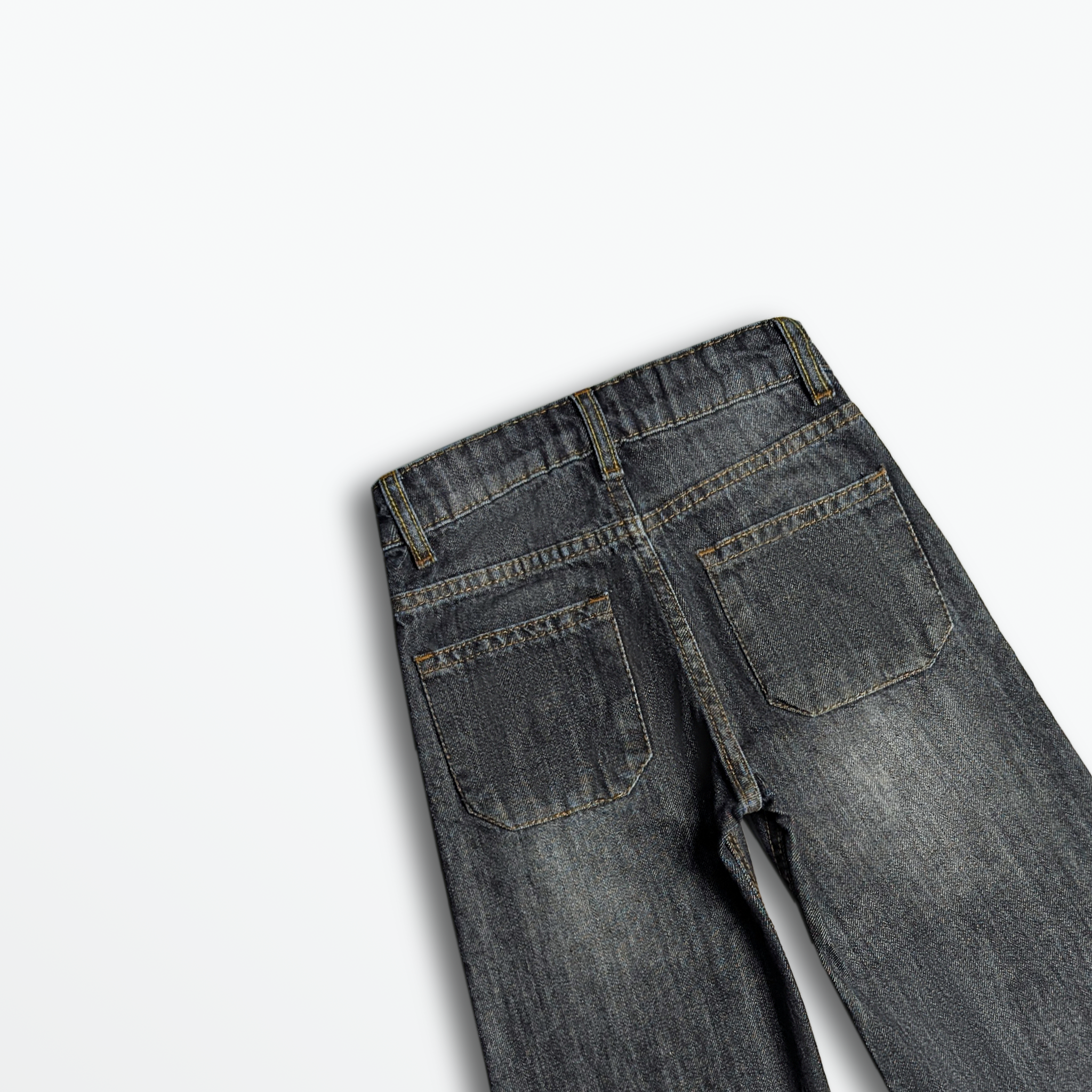 Midnight Bloom Embroidered Denim (DG035)