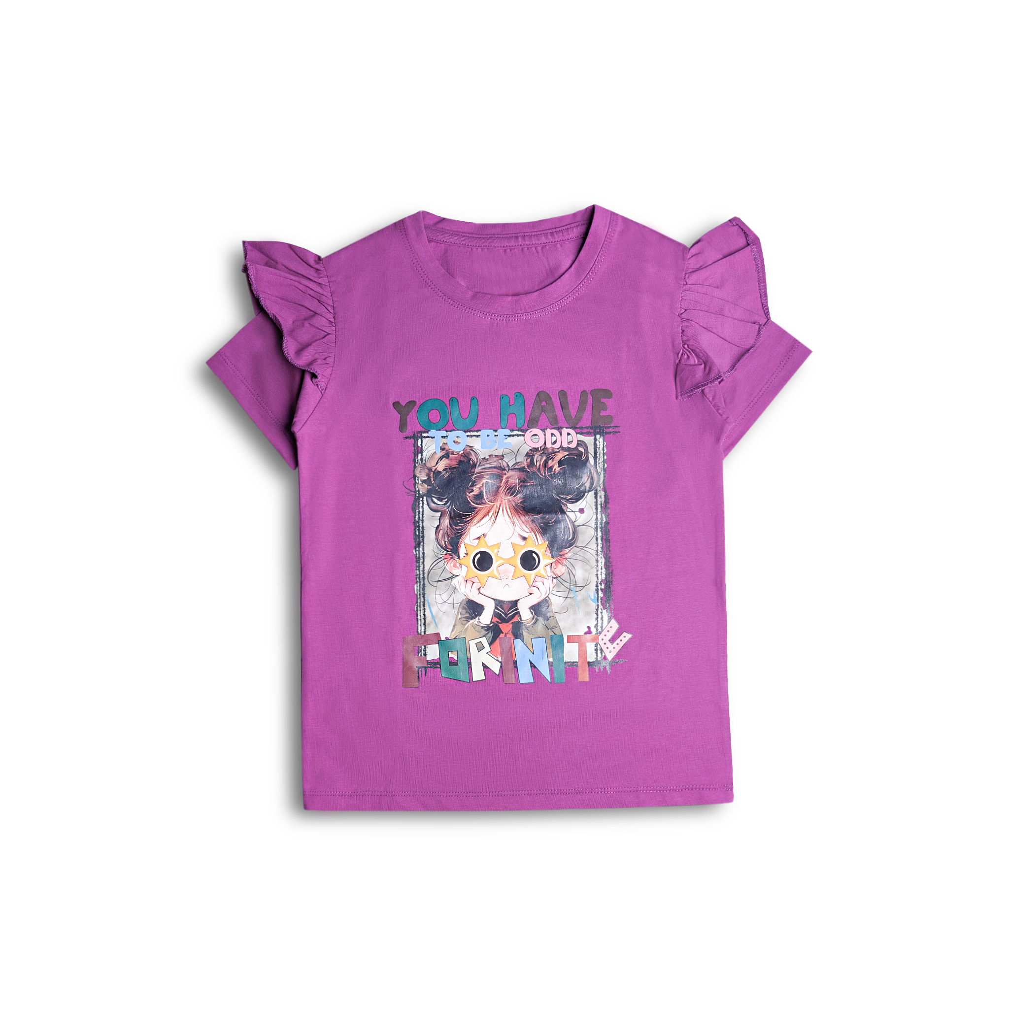 StarPop Ruffle Charm Tee