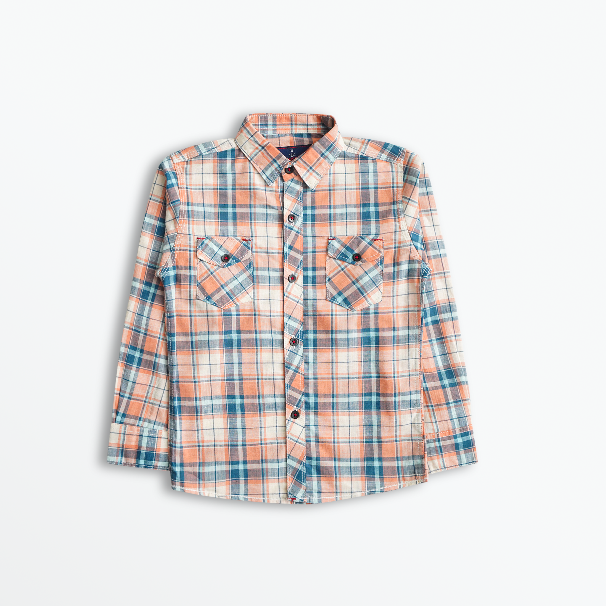Sunset Harbor Plaid Shirt