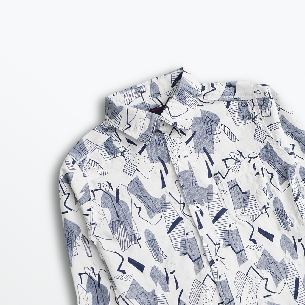 CloudSketch Abstract Shirt